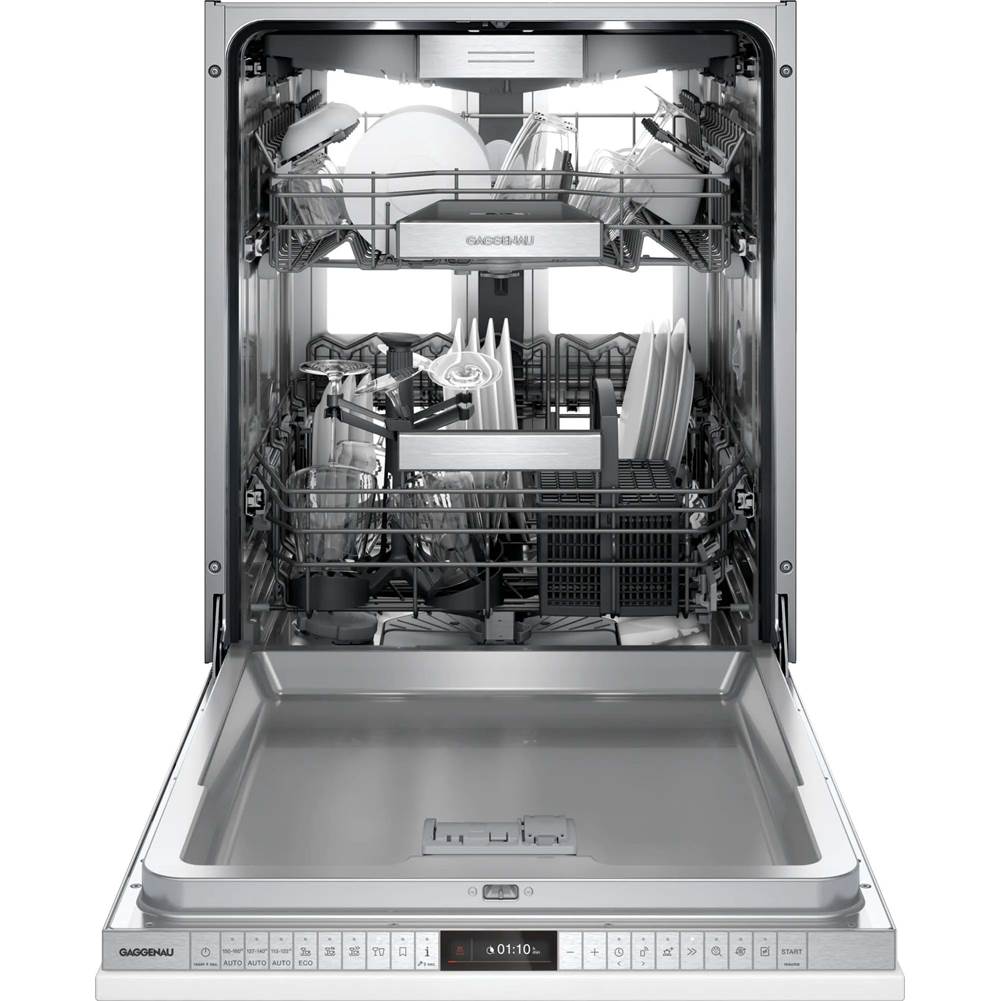 Gaggenau - 400 Series 24'' Dishwasher, Push-To-Open, Flexible Hinge, Tall Tub