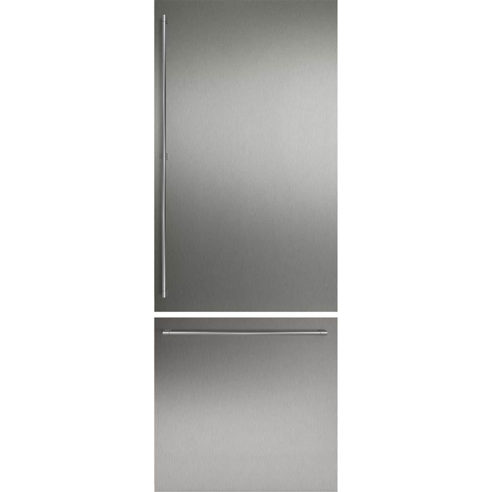 Gaggenau - Stainless Steel Door Panels With Handle For 30'' Wide Two-Door Bottom Freezer