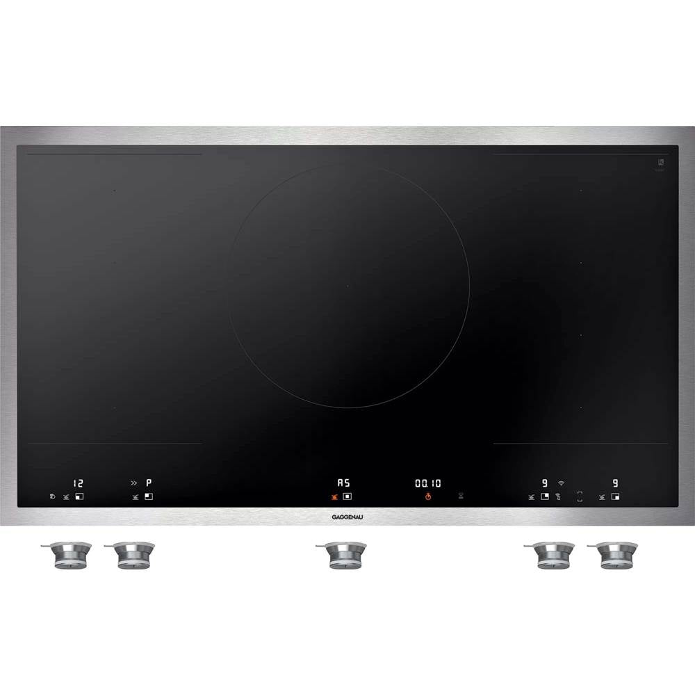 Gaggenau - 400 Series 36'' Vario Induction Cooktop, 2 Flex Induction Zones Plus 13'' Wok Cooking Zone, Home Connect