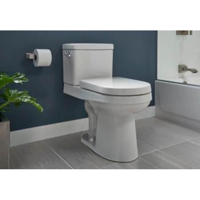 Wicker Park 1.28gpf ADA EL 12'' RI Combo: G0021186 Bowl w/ G0028186 Tank White