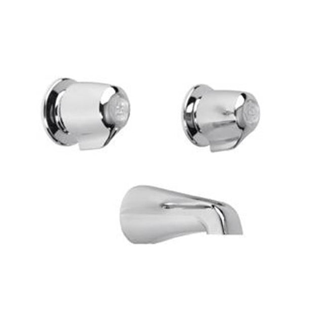 Gerber Plumbing - Gerber Classics 2H Tub Fitting w/ Tub Spout 8'' Centers Chrome - Chrome