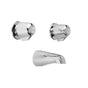 Gerber Plumbing - Gerber Classics 2H Tub Fitting w/ Tub Spout 8'' Centers Chrome - Chrome