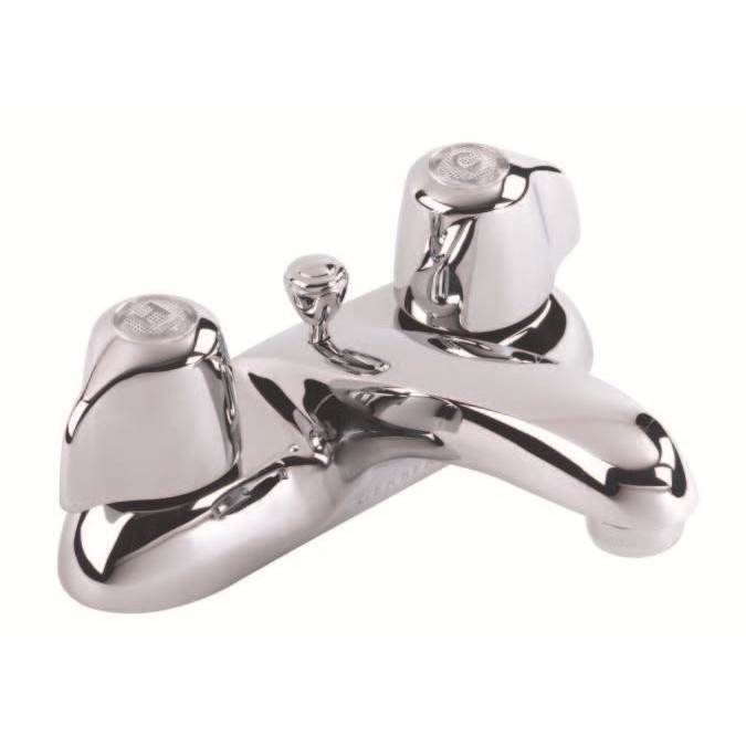 Gerber Classics 2H Centerset Lavatory Faucet w/ Metal handles w/ Pop-Up Hole & Stay 1.2gpm Chrome