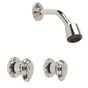 Gerber Plumbing - Gerber Hardwater Two Handle Shower Only Fitting 1.75gpm Chrome - Chrome
