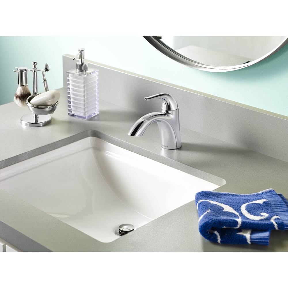 Viper 1H Lavatory Faucet Single Hole Mount w/ 50/50 Touch Down Drain 1.2gpm Chrome
