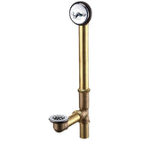 Gerber Plumbing - Maxwell SE Trip Lever Drain for Roman Tub Chrome - Chrome