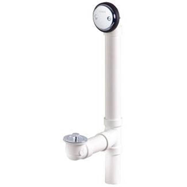 Gerber Plumbing - Gerber Classics Schedule 40 PVC Lift & Turn Drain for Standard Tub Chrome - Chrome
