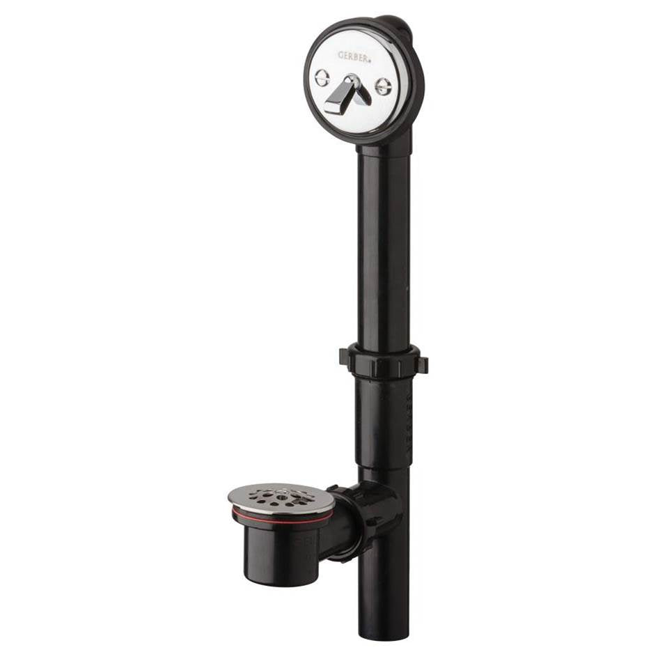 Gerber Plumbing - Gerber Classics ABS Trip Lever Drain for Standard Tub Chrome - Chrome