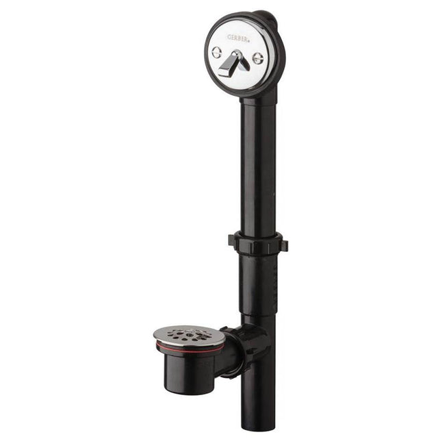 Gerber Plumbing - Gerber Classics ABS Trip Lever Drain for Standard Tub Chrome - Chrome