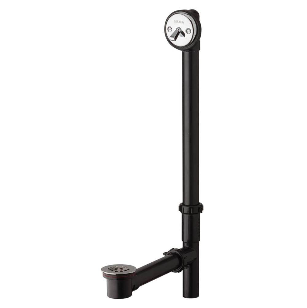 Gerber Plumbing - Gerber Classics ABS Trip Lever Drain for Roman Tub Chrome - Chrome