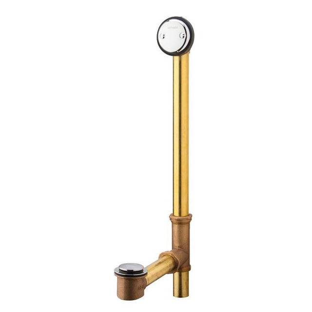 Gerber Plumbing - Gerber Classics Auto Trip Drain for Roman Tub Chrome - Chrome