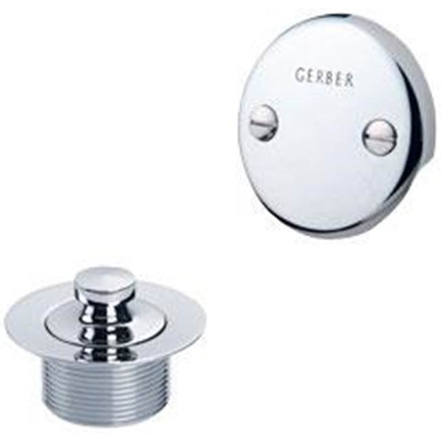 Gerber Plumbing - Gerber Classics Lift & Turn Drain Trim Kit Chrome - Chrome
