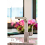 Mid-Town Trim Line 1H Pull-Out Kitchen Faucet w/ SnapBack Retraction 1.75gpm Chrome