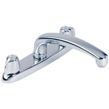 Gerber Classics 2H Kitchen Faucet Deck Plate Mounted w/ Metal Handles & Acrylic Hot Cold Index Buttons 1.75gpm Ceramic Cartridge Chrome
