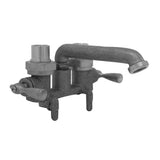 Gerber Classics 2H Clamp On Laundry Faucet w/ IPS/Sweat Connections -No Threads on Spout Rough Brass