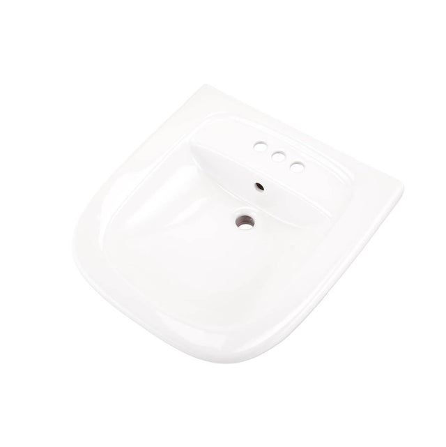 Gerber Plumbing - North Point ADA Wall Hung Lav 22''x21.5'' 4''CC White - White