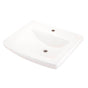 Gerber Plumbing - Burr Ridge 24'' Ped Top Single Hole White - White