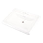 Gerber Plumbing - Logan Square Standard Ped Lav 27.38''x21.25'' 4''CC White - White