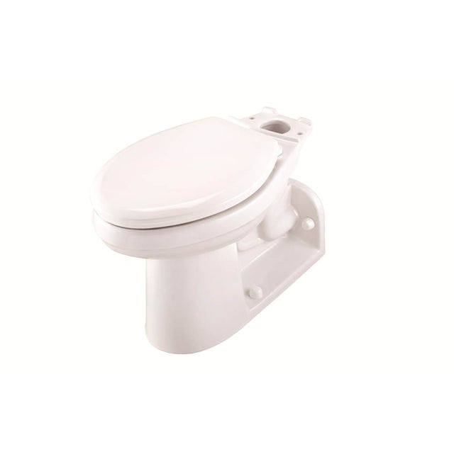 Gerber Plumbing - Maxwell 1.28gpf Floor Mount Back Outlet ADA Elongated Bowl White - White