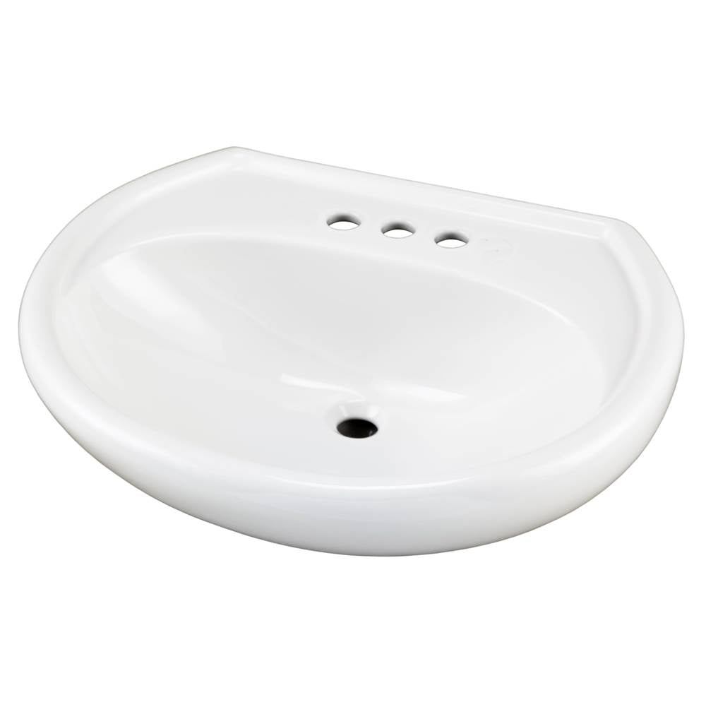 Gerber Plumbing - Maxwell Ped Top 25.2''X20.5'' 4''CC White - White