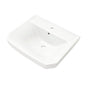 Gerber Plumbing - Viper Standard Ped Top 24''x20'' Single Hole White - White