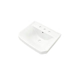 Gerber Plumbing - Viper Petite Ped Top 21.88''x18.5'' 8''CC White - White