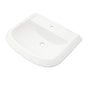 Gerber Plumbing - Avalanche Standard Ped Top 25''x21'' Single Hole White - White
