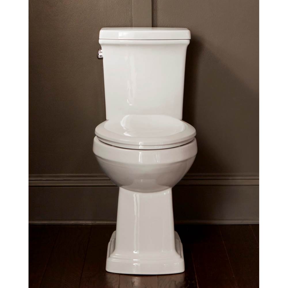 Hinsdale 1.28gpf ADA EL 12'' RI Combo: G0021181 Bowl w/ G0028181 Tank White