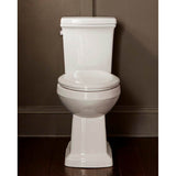 Hinsdale 1.28gpf ADA EL 12'' RI Combo: G0021181 Bowl w/ G0028181 Tank White