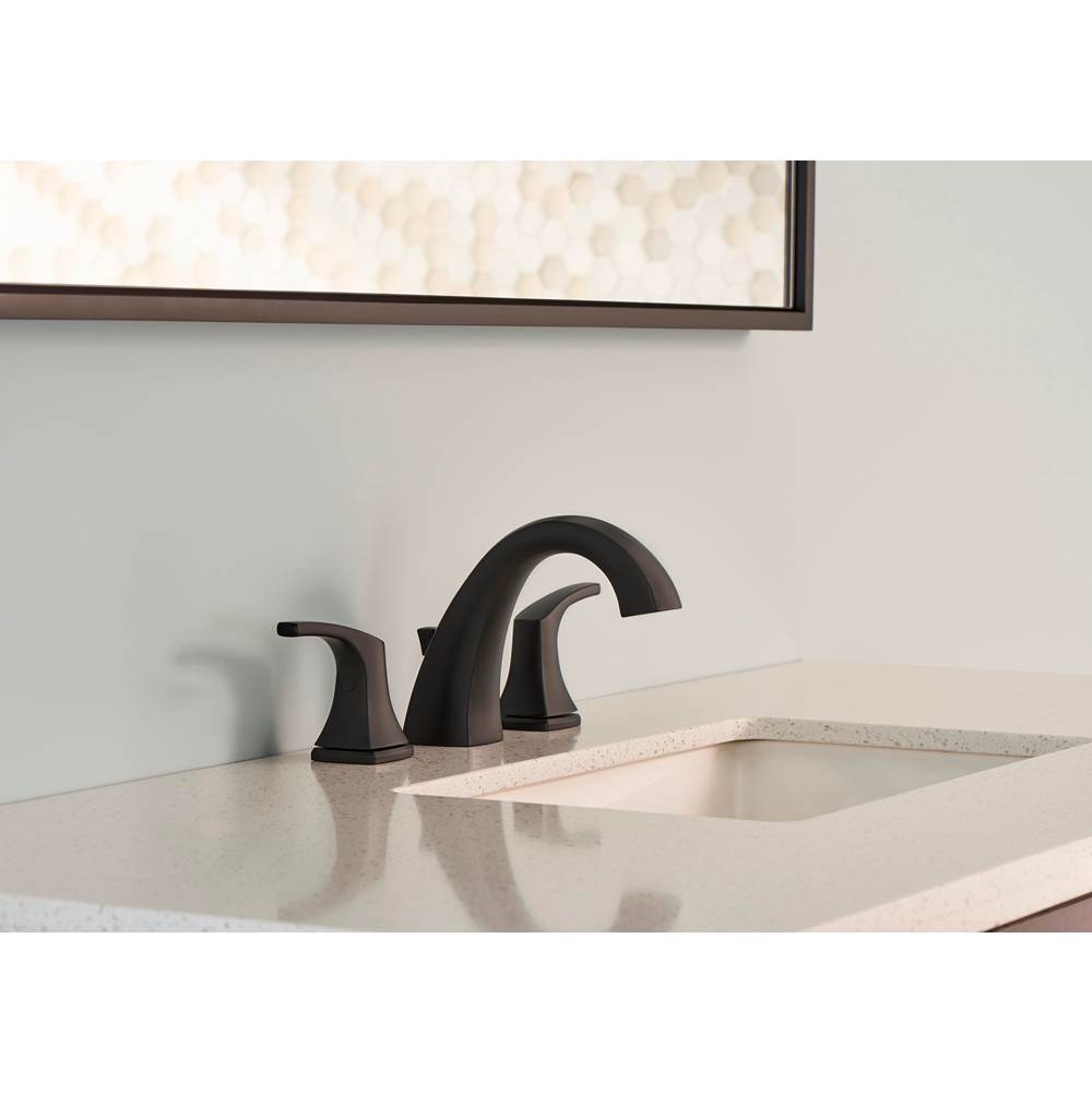 Vaughn 2H Widespread Faucet w/ Metal Pop-Up Drain 1.2gpm Chrome