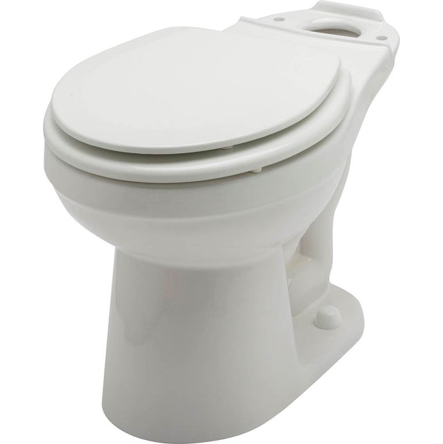 Gerber Plumbing - Maxwell 1.28/1.6gpf Round Front Bowl White - White