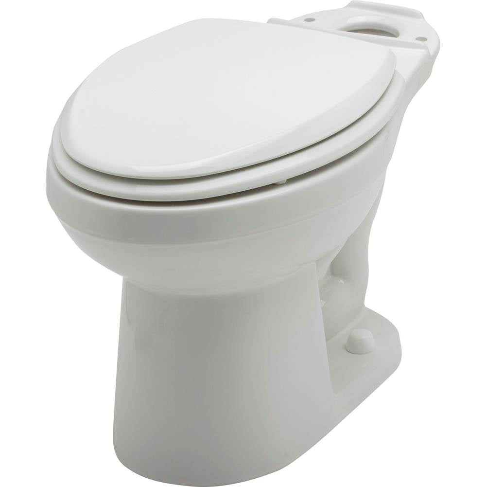 Gerber Plumbing - Maxwell 1.28/1.6gpf Elongated Bowl White - White