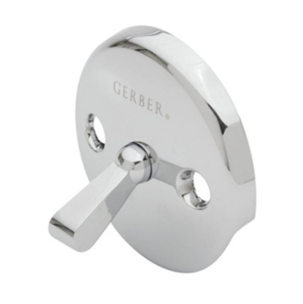 Gerber Plumbing - Face Plate for Pop-Up and Trip Lever Bath Drain Chrome - Chrome