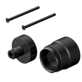 Gerber Plumbing - Treysta Valve Shallow Depth Installation Kit Satin Black - Satin Black