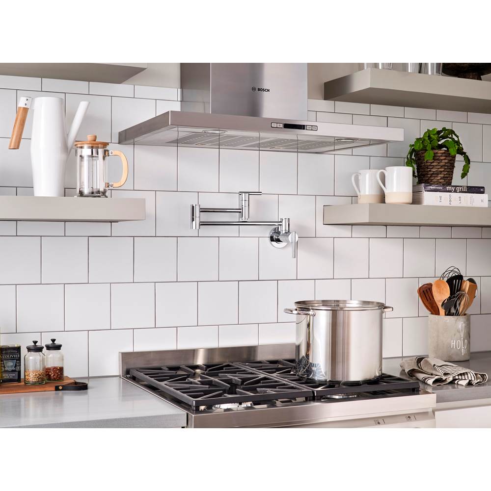Parma Wall Mount Pot Filler 2.2gpm Chrome