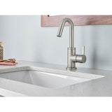 Amalfi 1H Lavatory Faucet Single Hole Mount w/ 50/50 Touch Down Drain & Optional Deck Plate Included 1.2gpm Chrome