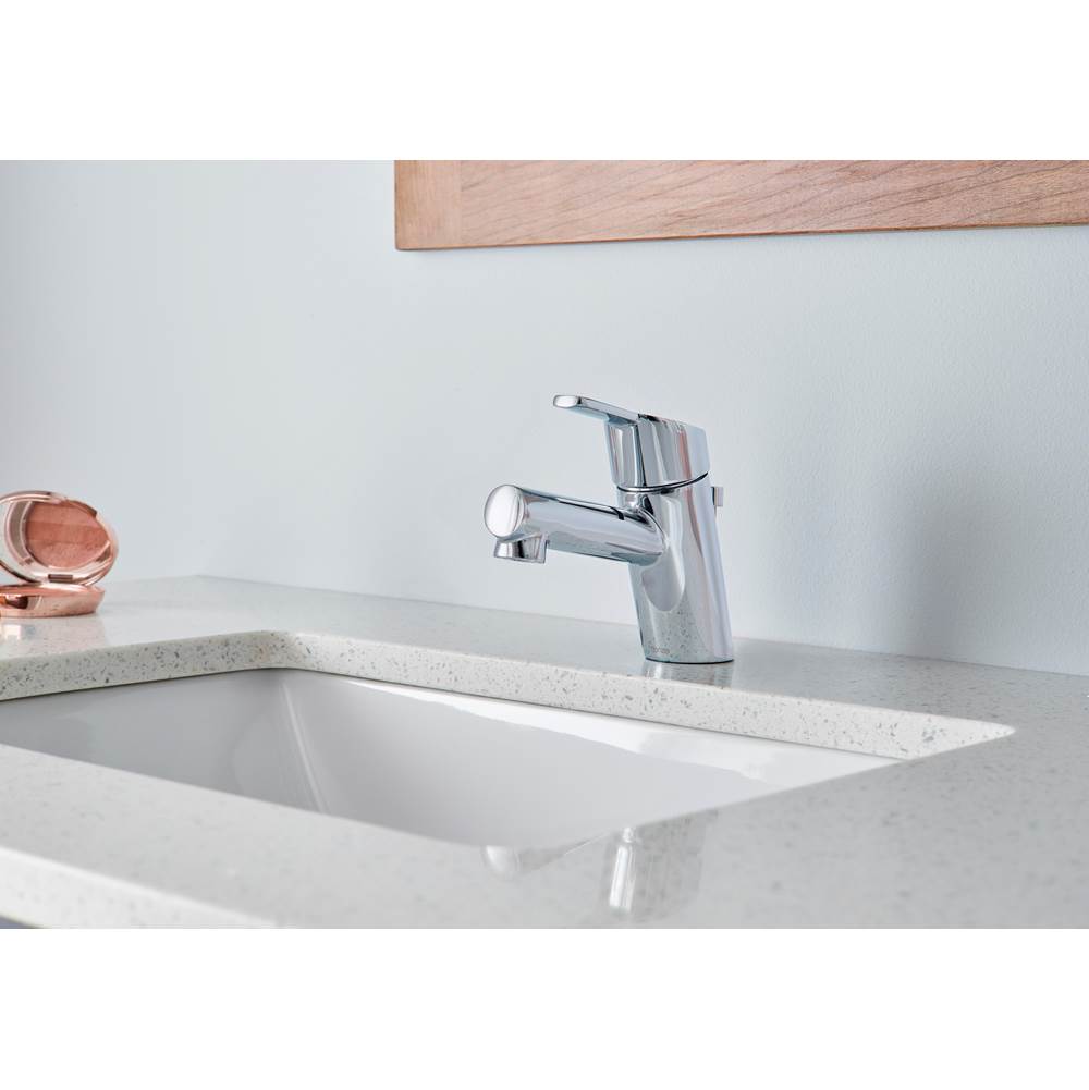 Amalfi 1H Top Control Lavatory Faucet Single Hole w/ Metal Pop-Up Drain 1.2gpm Chrome