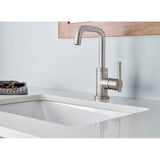 Parma 1H Lavatory Faucet w/ Metal Touch Down Drain 1.2gpm Chrome