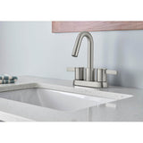 Amalfi 2H Centerset Lavatory Faucet w/ 50/50 Touch Down Drain 1.2gpm Chrome