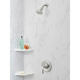 Antioch 1H Tub & Shower Trim Kit w/ Diverter on Spout & Treysta Cartridge 1.75gpm Brushed Nickel