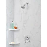 Antioch 1H Tub & Shower Trim Kit w/ Diverter on Spout & Treysta Cartridge 1.75gpm Chrome