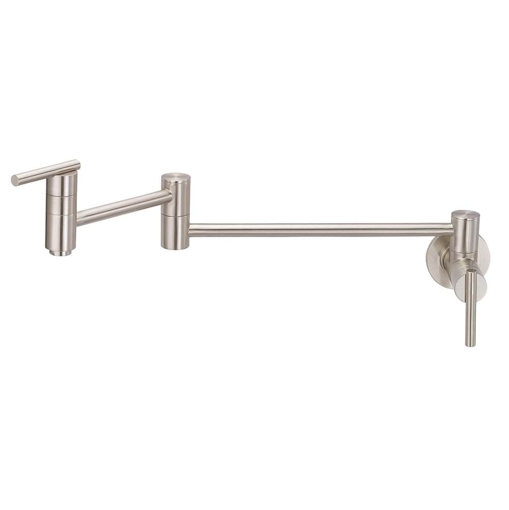Gerber Plumbing - Parma Wall Mount Pot Filler 2.2gpm Stainless Steel - Stainless Steel