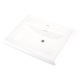 Gerber Plumbing - Logan Square Standard Ped Lav 27.38''x21.25'' Single Hole White - White