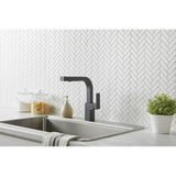 Mid-Town Trim Line 1H Pull-Out Kitchen Faucet w/ SnapBack Retraction 1.75gpm Chrome