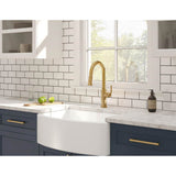 Kinzie 1H Pull-Down Kitchen Faucet w/ Snapback Retraction 1.75gpm Chrome
