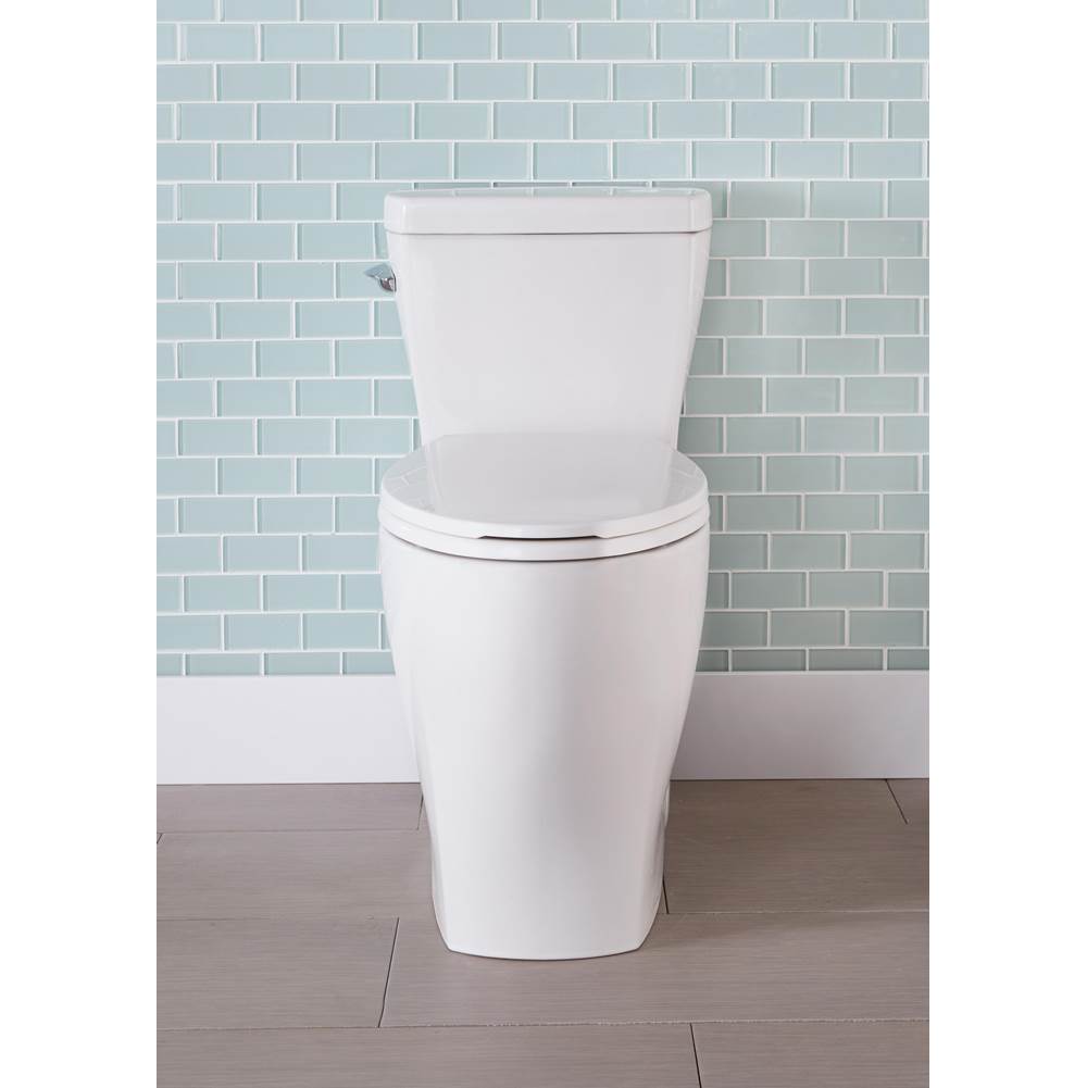 Lemora 1.28gpf 1pc ADA Elongated CT Toilet 12'' Rough-In White