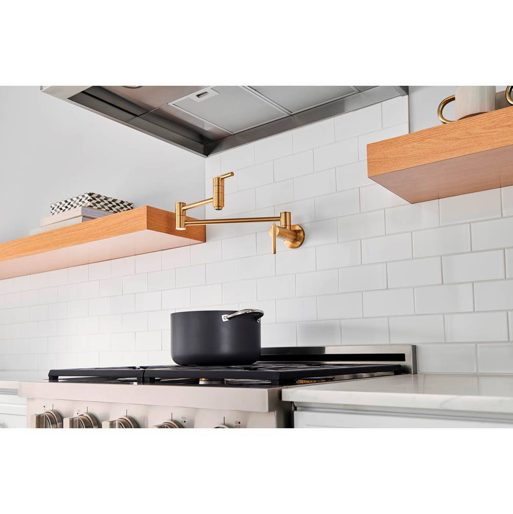 Parma Wall Mount Pot Filler 2.2gpm Chrome