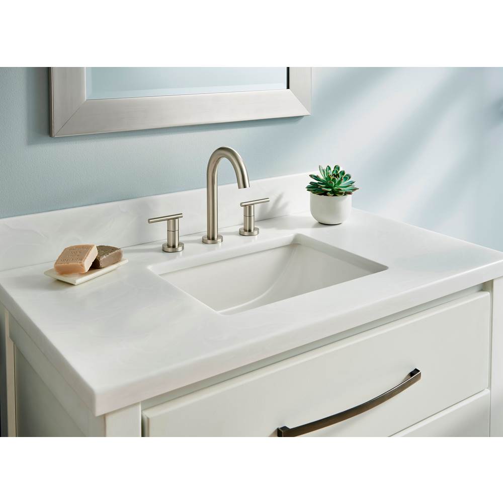 Parma Trim Line 2H Widespread Lavatory Faucet w/ Metal Touch Down Drain 1.2gpm Chrome