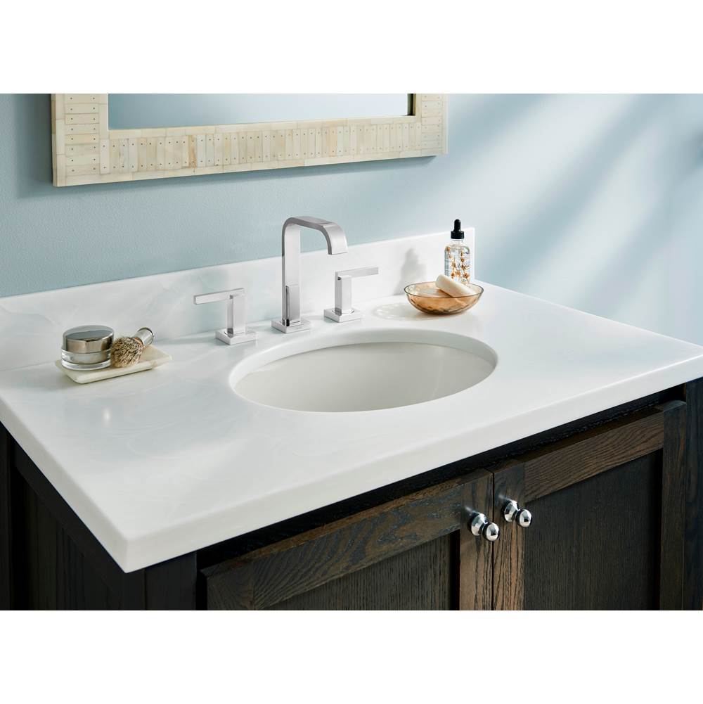 Luxoval Undercounter Lav 19.25''X15.75'' White