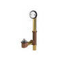 Gerber Plumbing - Gerber Classics Lift & Turn Fit-all 20 Gauge Drain for Standard Tub with Retaining Ring Chrome - Chrome